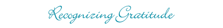  recognizing gratitude